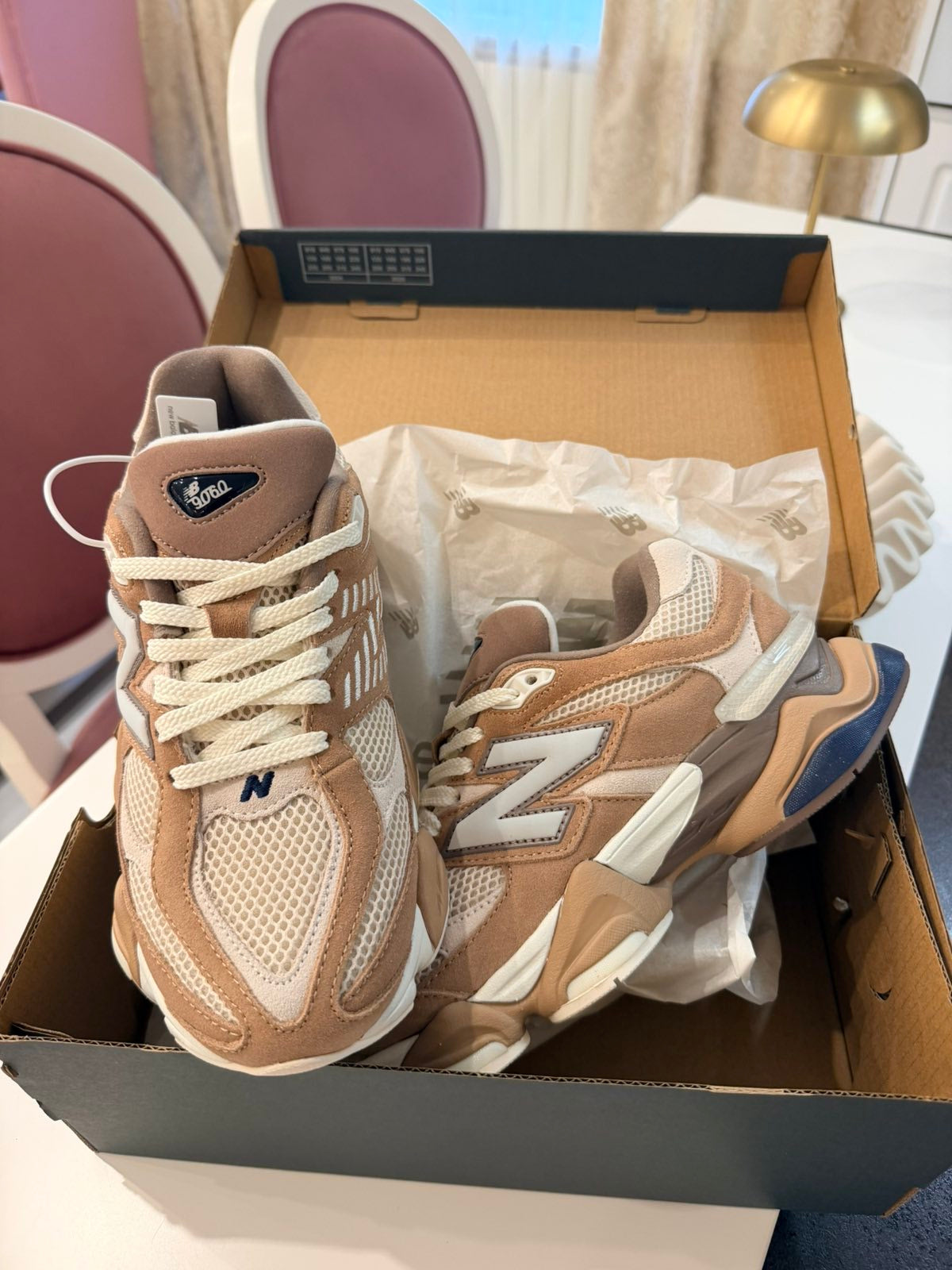 New Balance 9060 "Earth Shadow / Flat Taupe / Bisque"