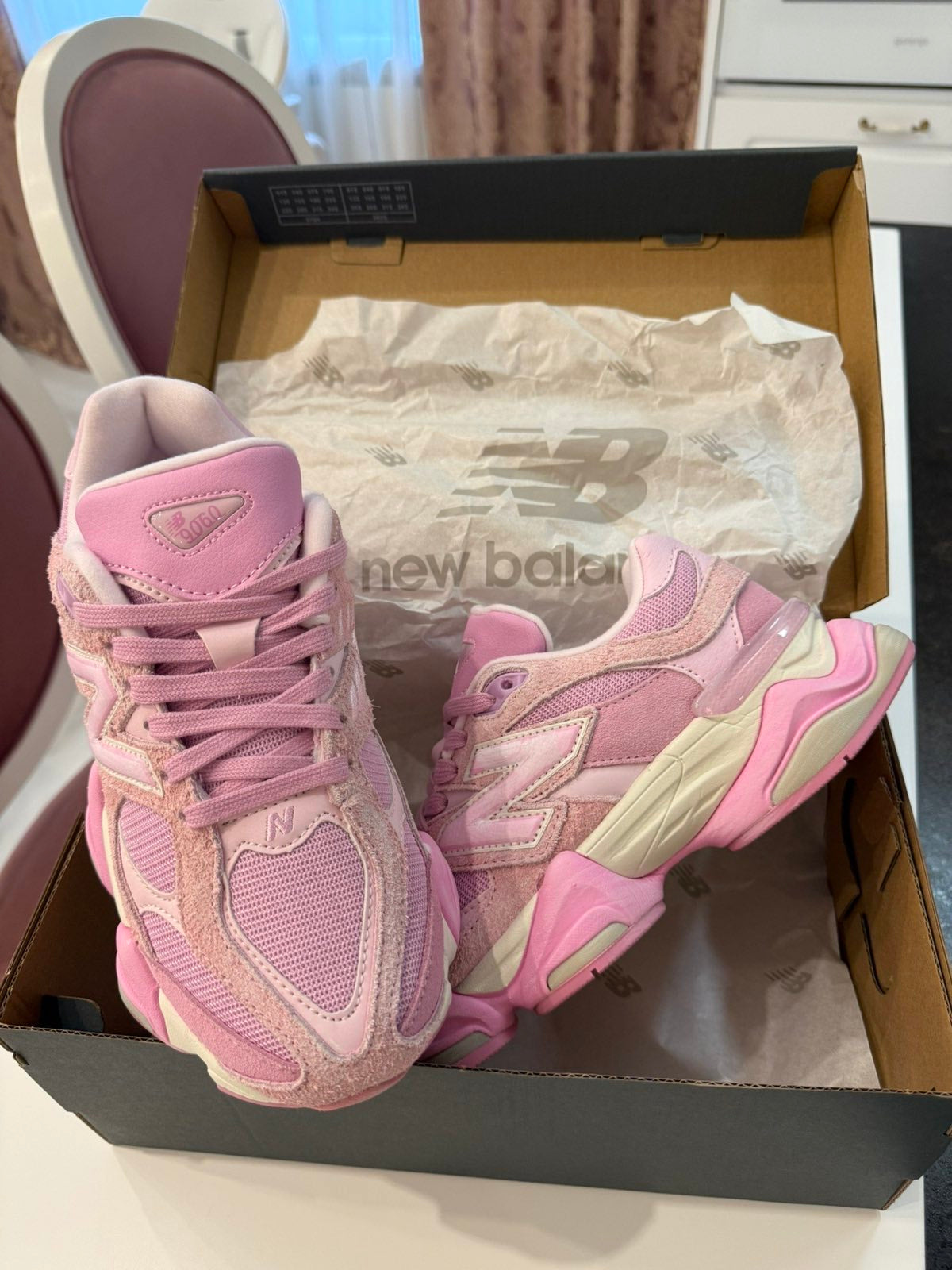 New Balance 9060 "Exclusive Pink Overdye"