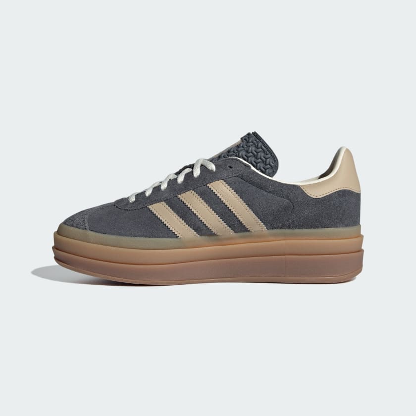 Adidas Gazelle Bold "Grey Magic Beige Gum"