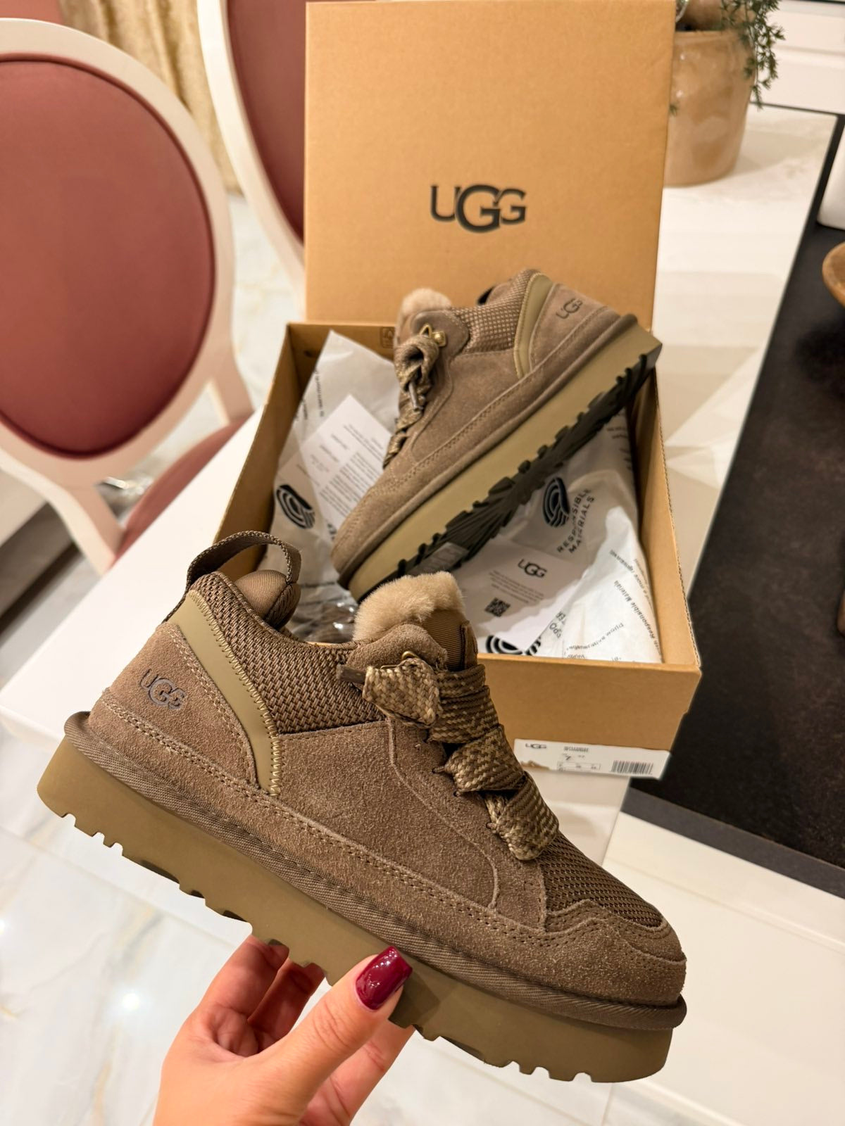 UGG patike Lowmel "Hickory"
