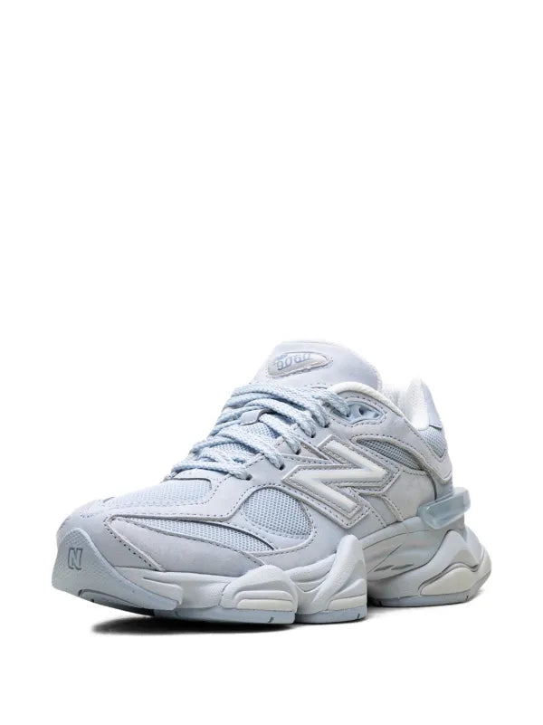 New Balance 9060 in the Sea Salt/Oxford Blue