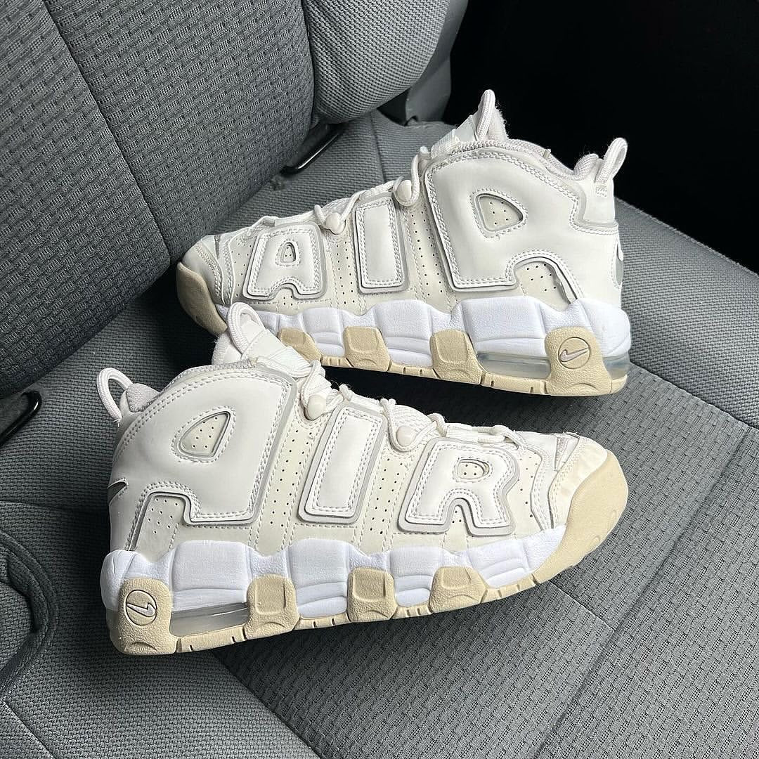 Nike Air More UpTempo White/Beige