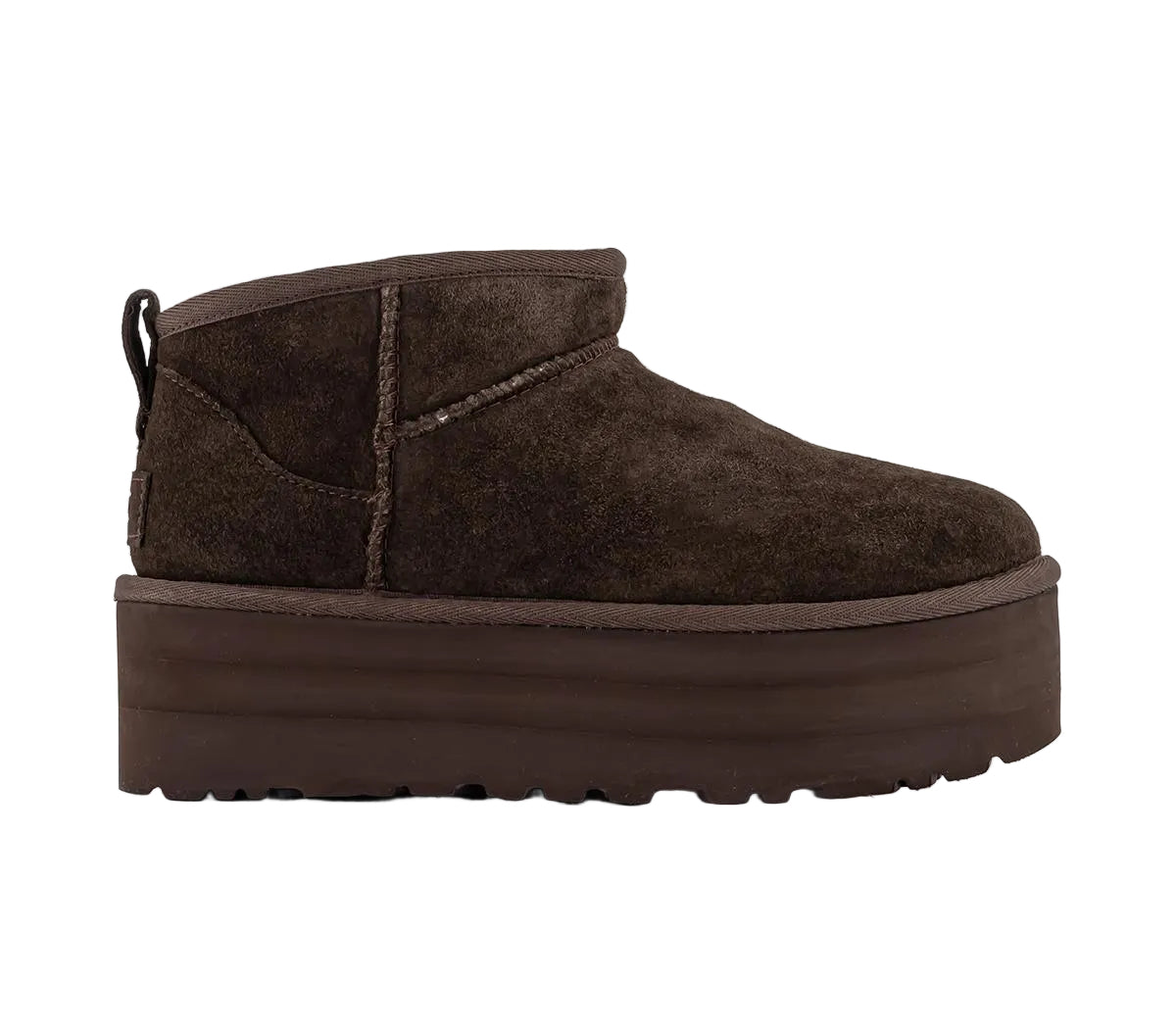 UGG Classic Ultra Mini Platform boots "Burnt Cedar"
