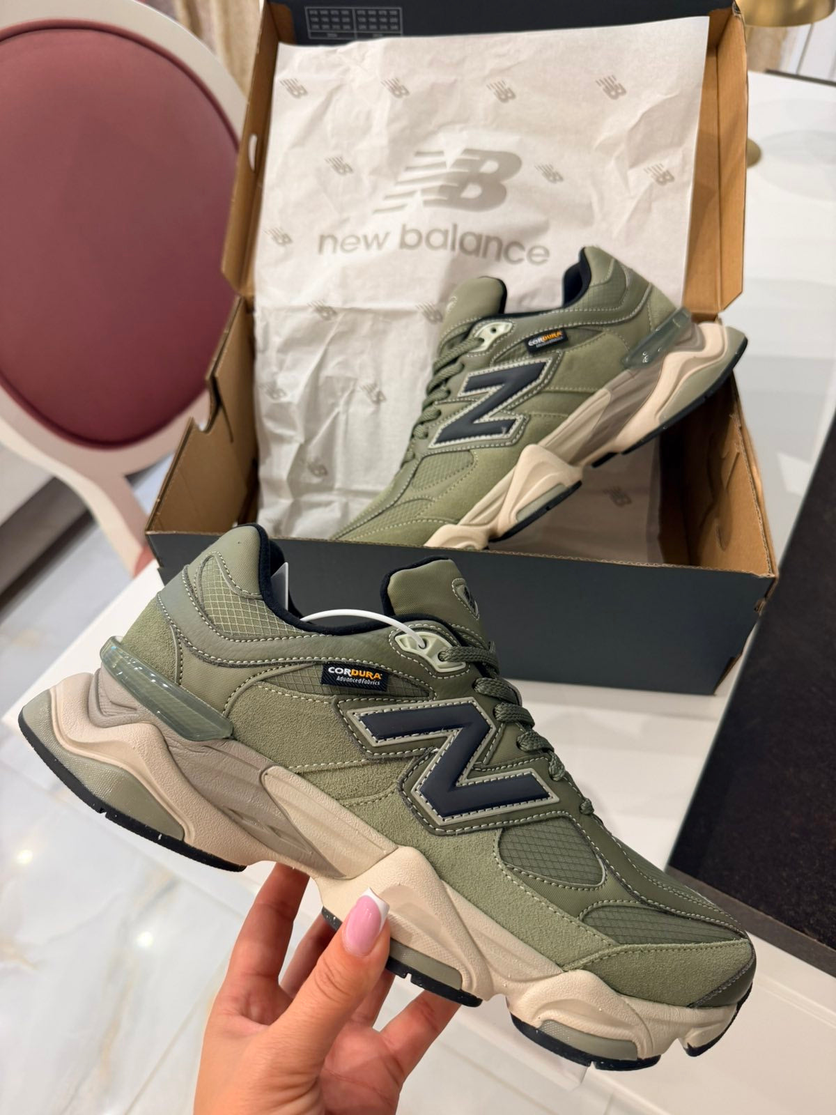 New Balance 9060 "Dark Olivine" for MEN