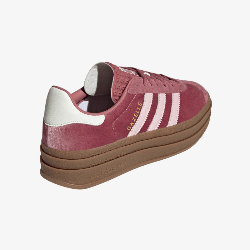Adidas Gazelle Bold W "Preloved Crimson/Sandy Pink/Off White"