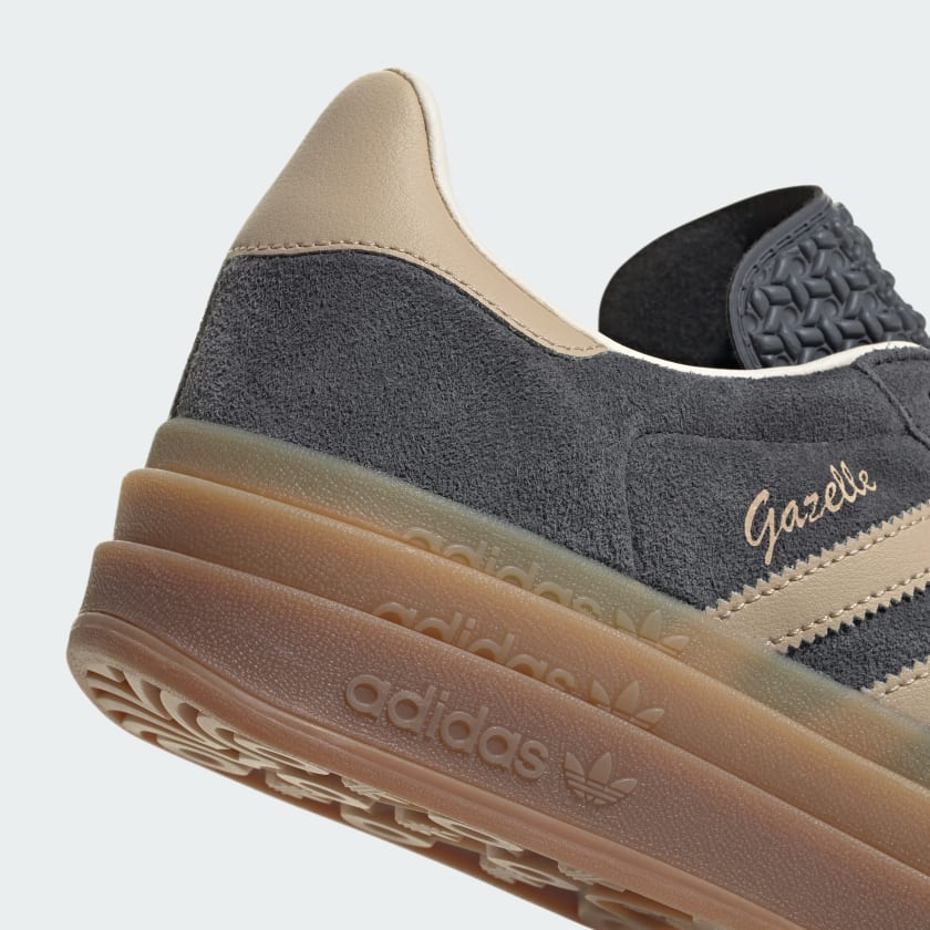 Adidas Gazelle Bold "Grey Magic Beige Gum"