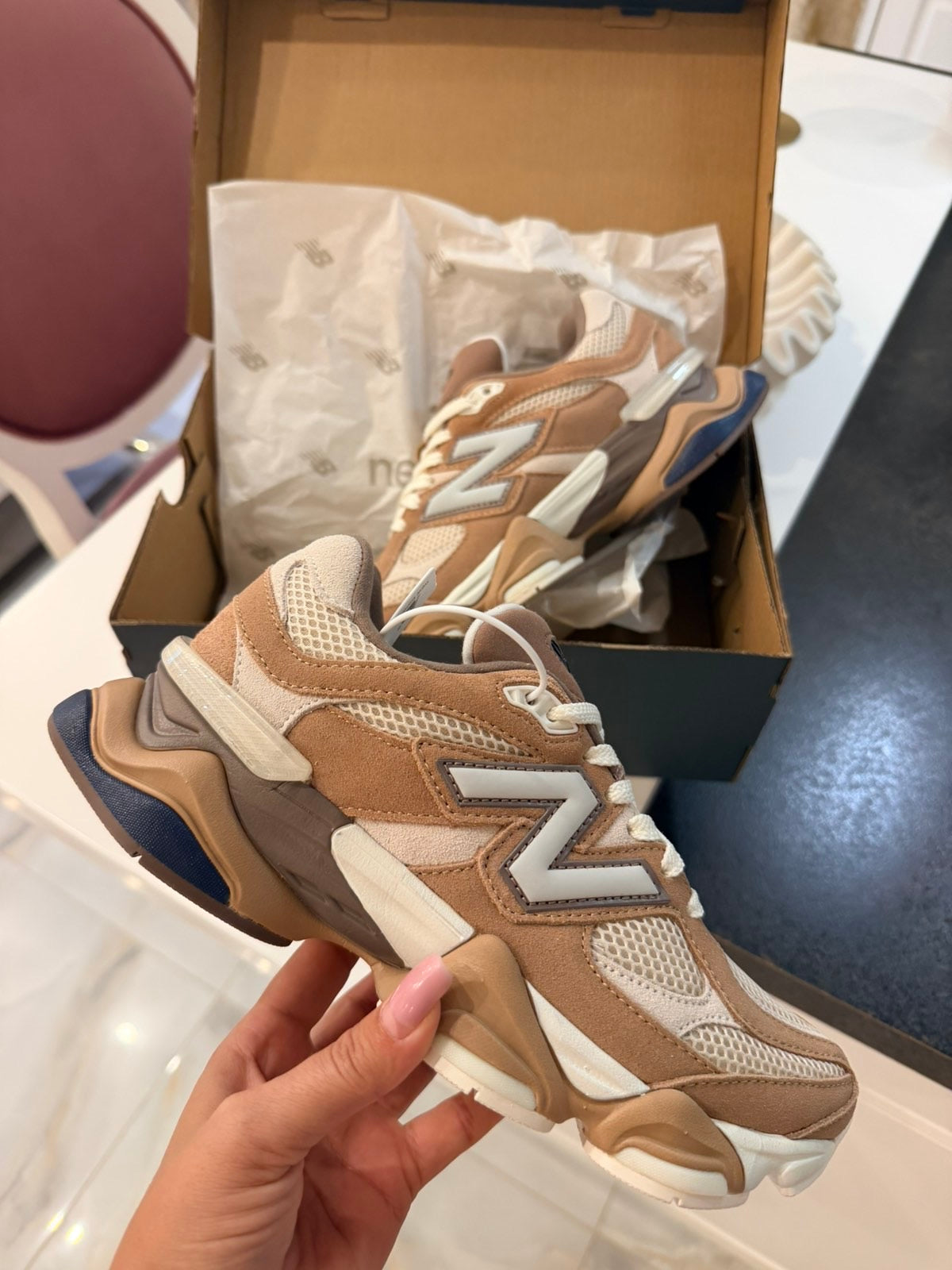 New Balance 9060 "Earth Shadow / Flat Taupe / Bisque"