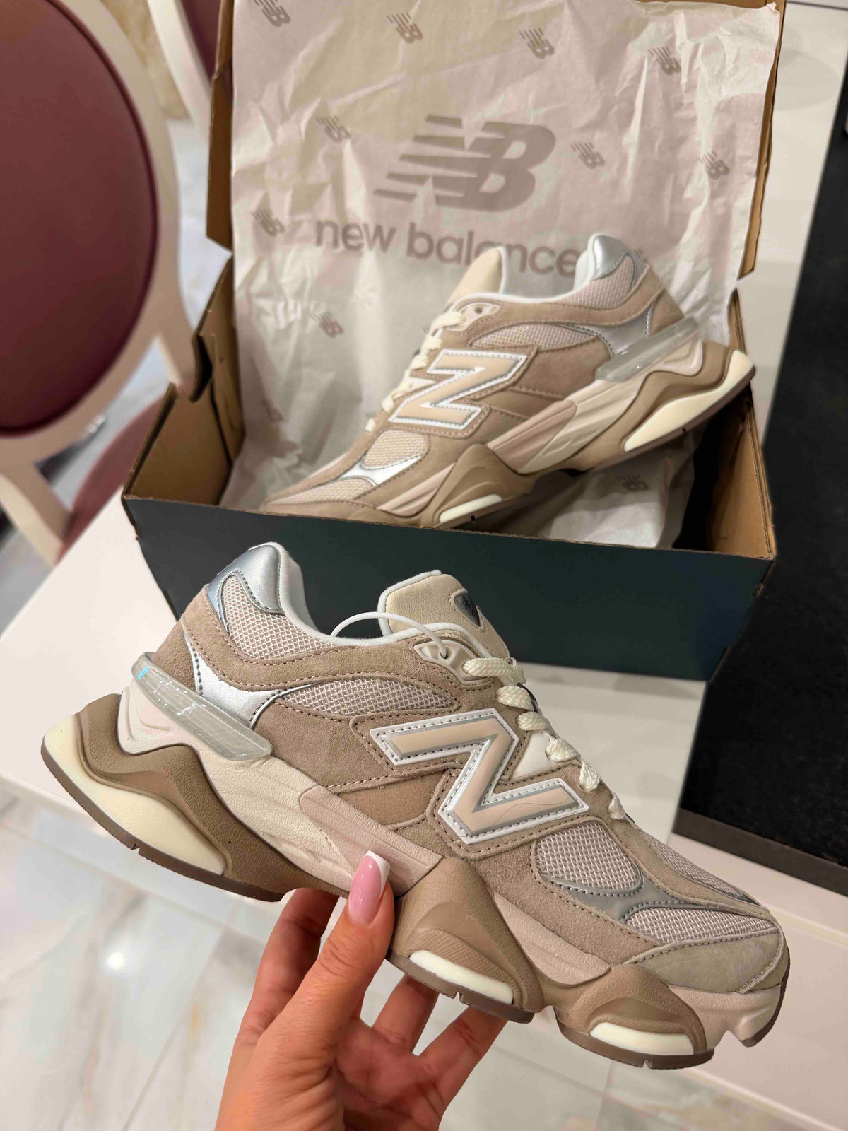 New Balance 9060 "Driftwood Timberwolf"