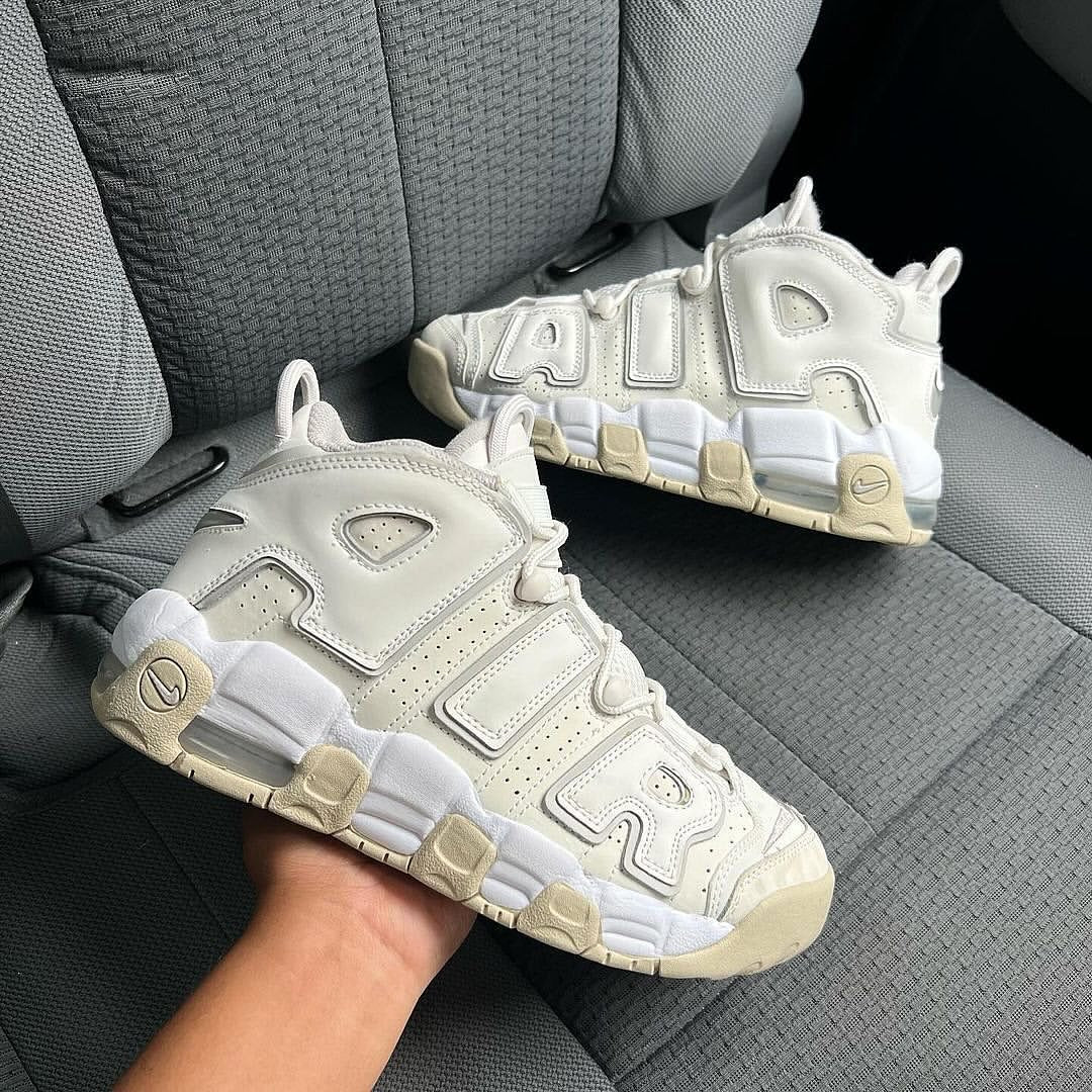 Nike Air More UpTempo White/Beige
