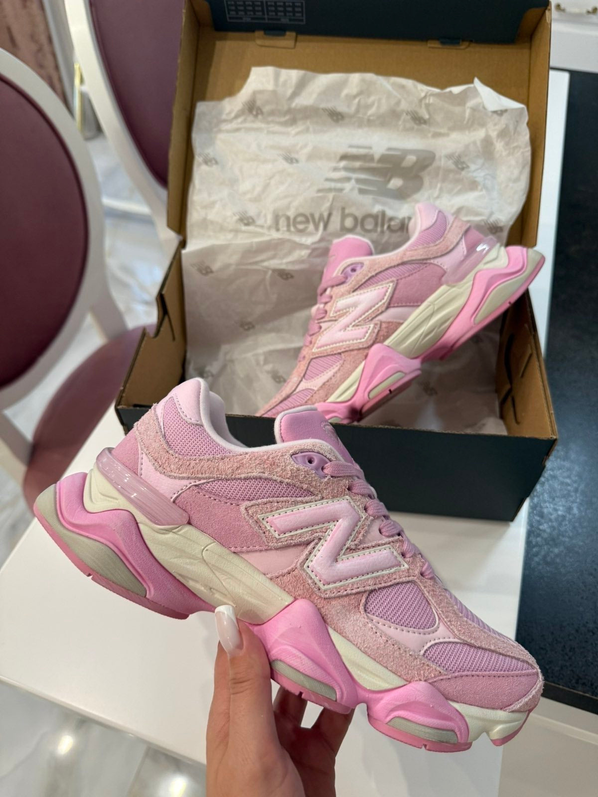 New Balance 9060 "Exclusive Pink Overdye"