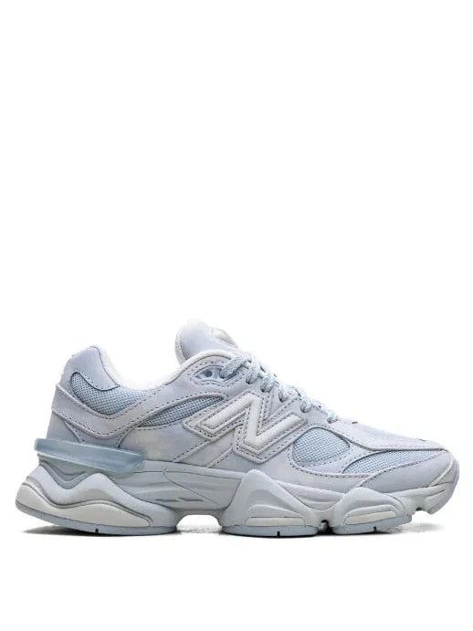 New Balance 9060 in the Sea Salt/Oxford Blue