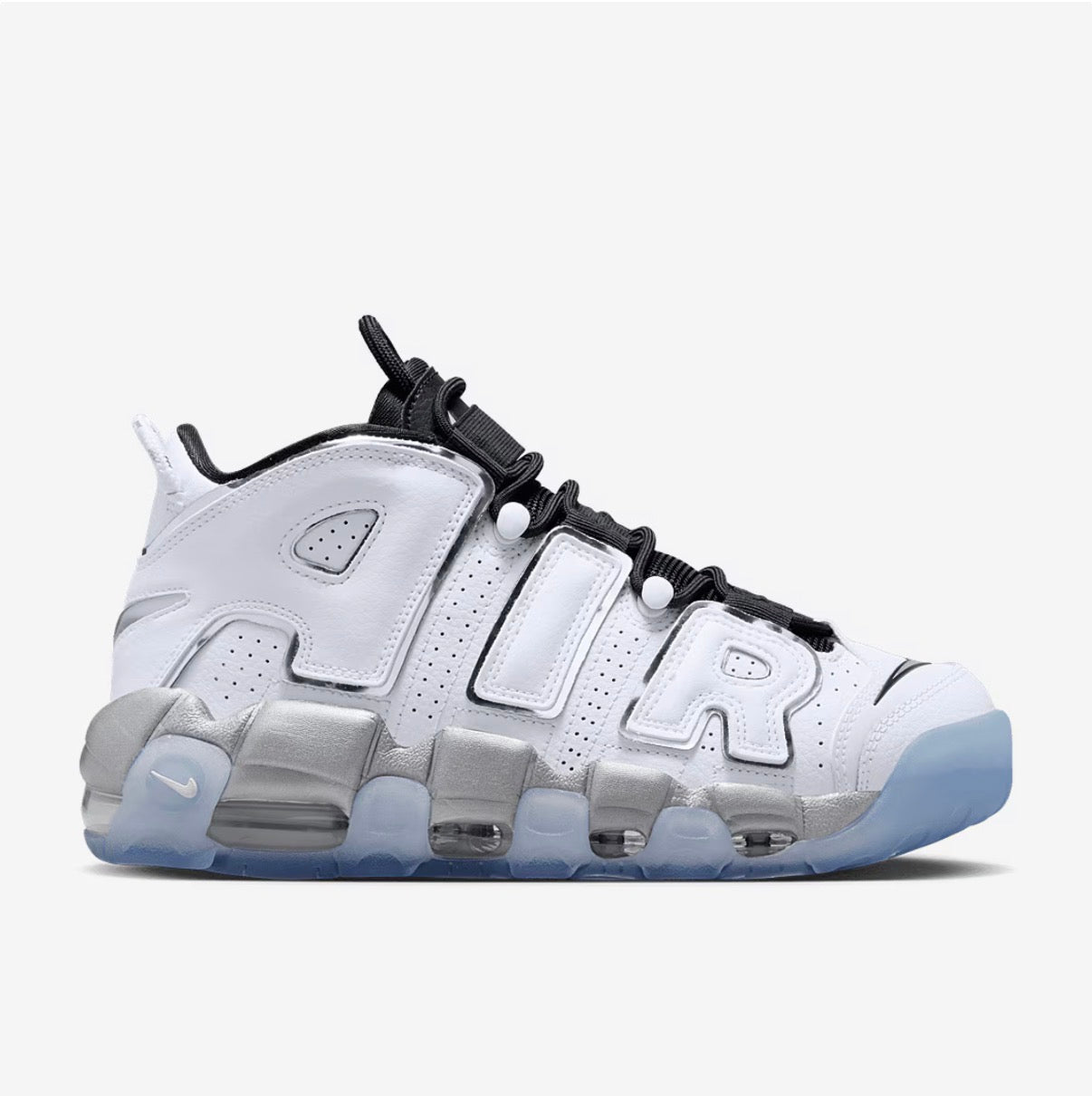Nike Air More UpTempo Metallic Silver