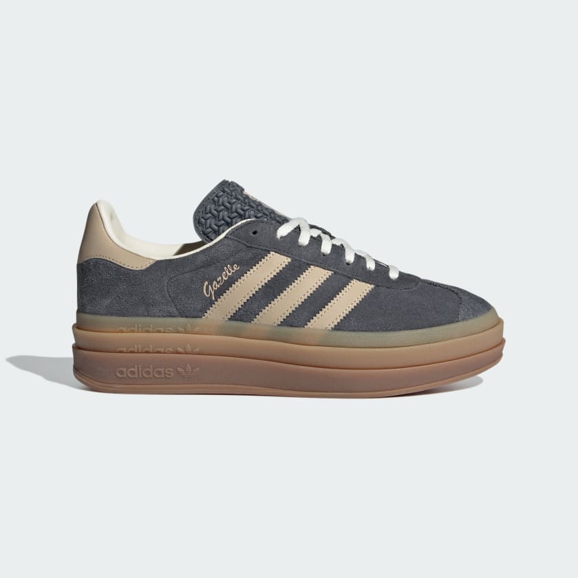 Adidas Gazelle Bold "Grey Magic Beige Gum"