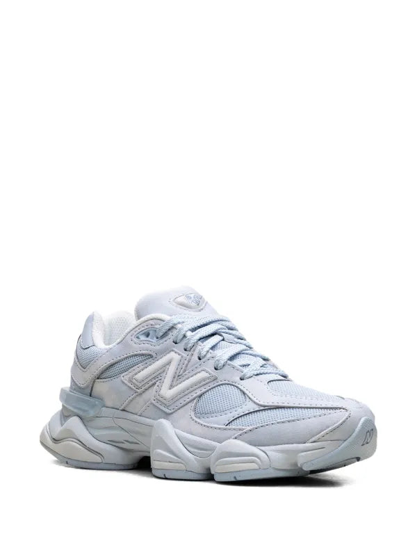 New Balance 9060 in the Sea Salt/Oxford Blue