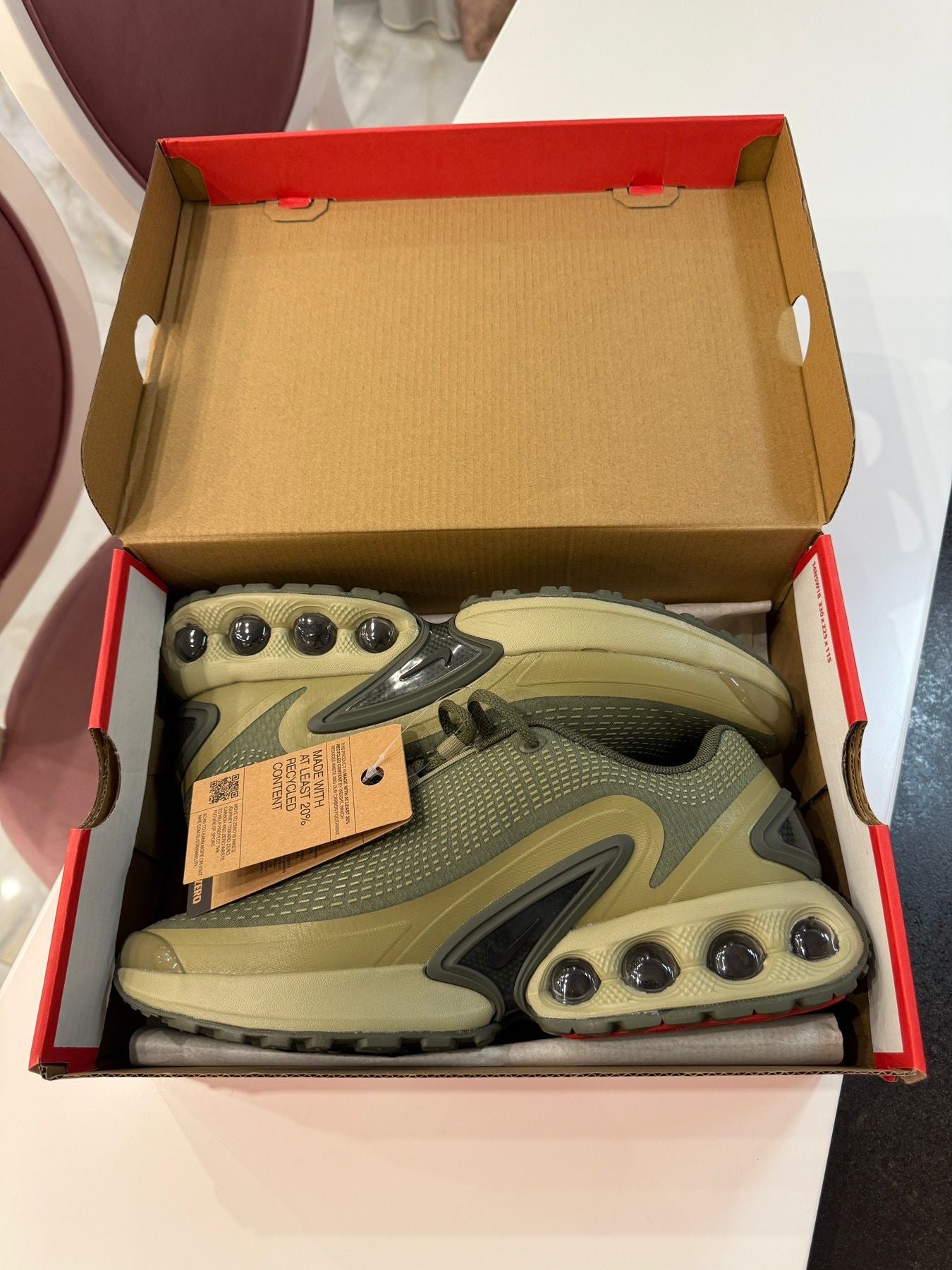 Nike Air Max Dn "Medium Olive, Black, & Neutral Olive"