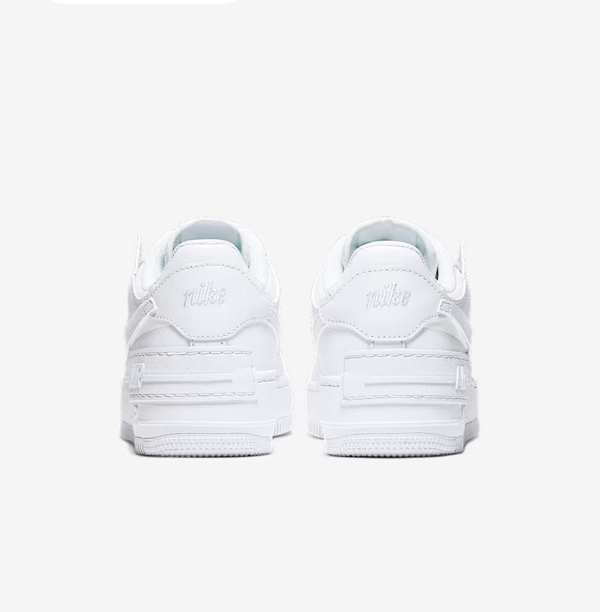 Nike Air Force 1 Shadow White