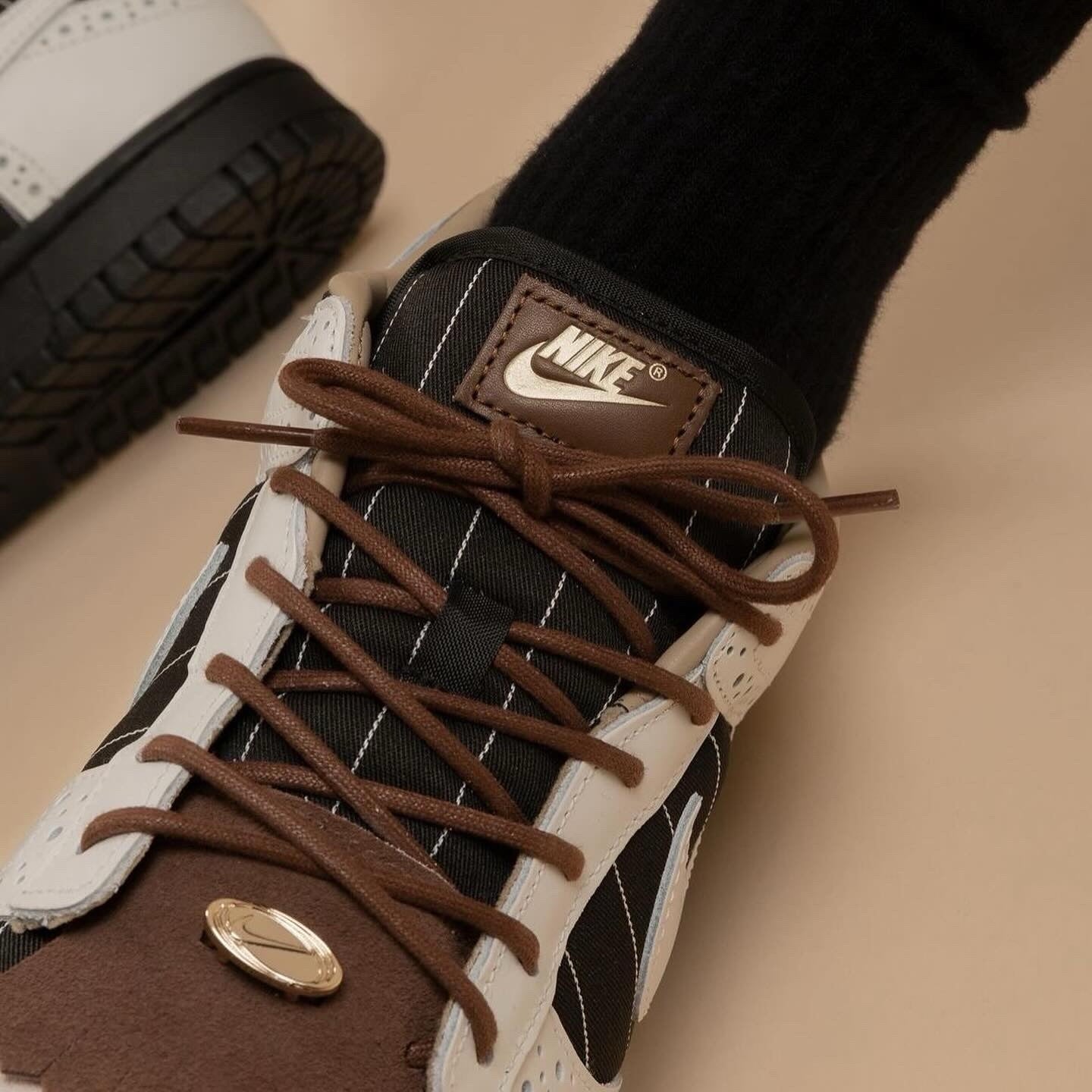 Nike Dunk Low LX "Brogue Pinstripe"