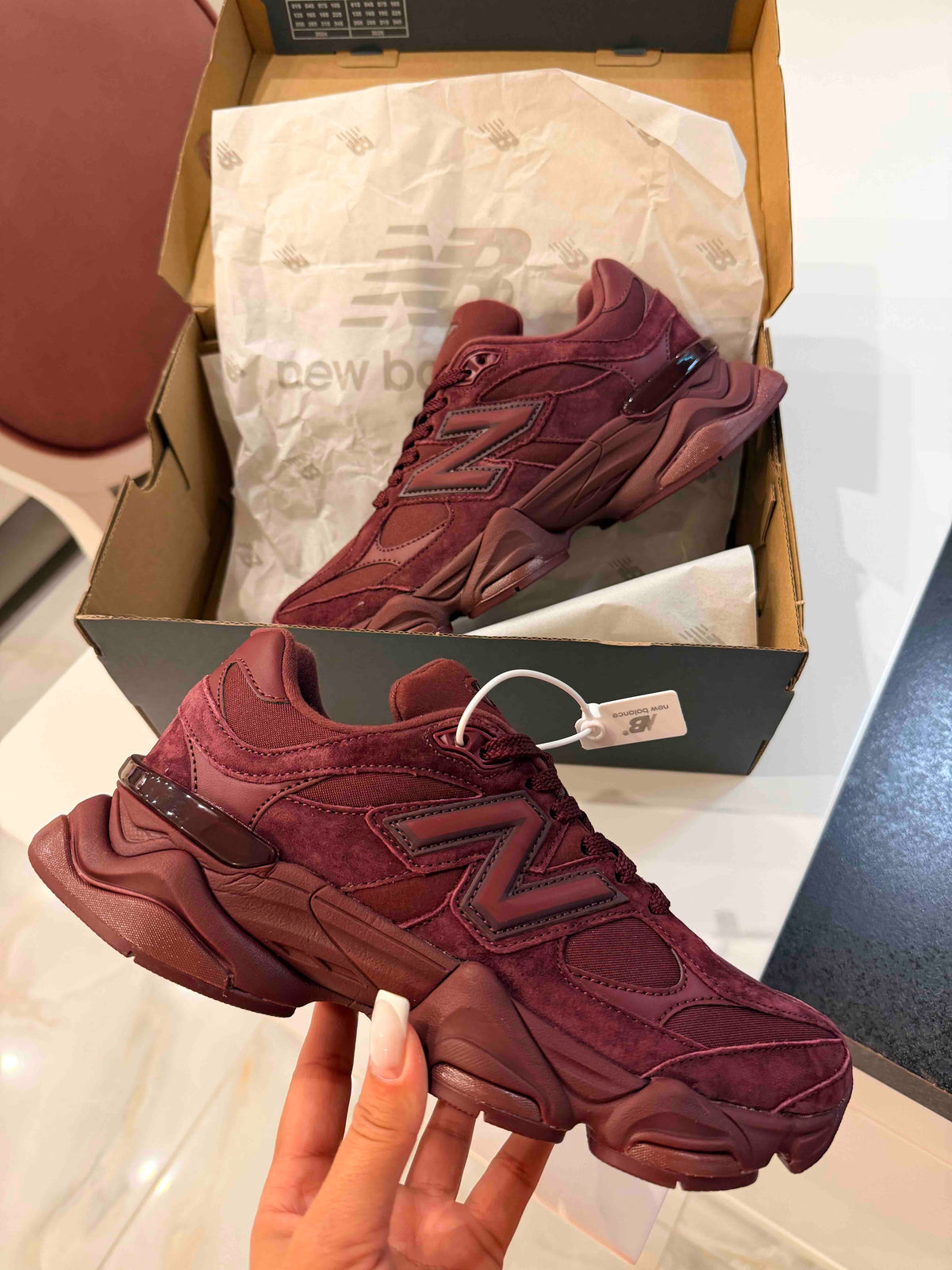 New Balance 9060 "Burgundy"
