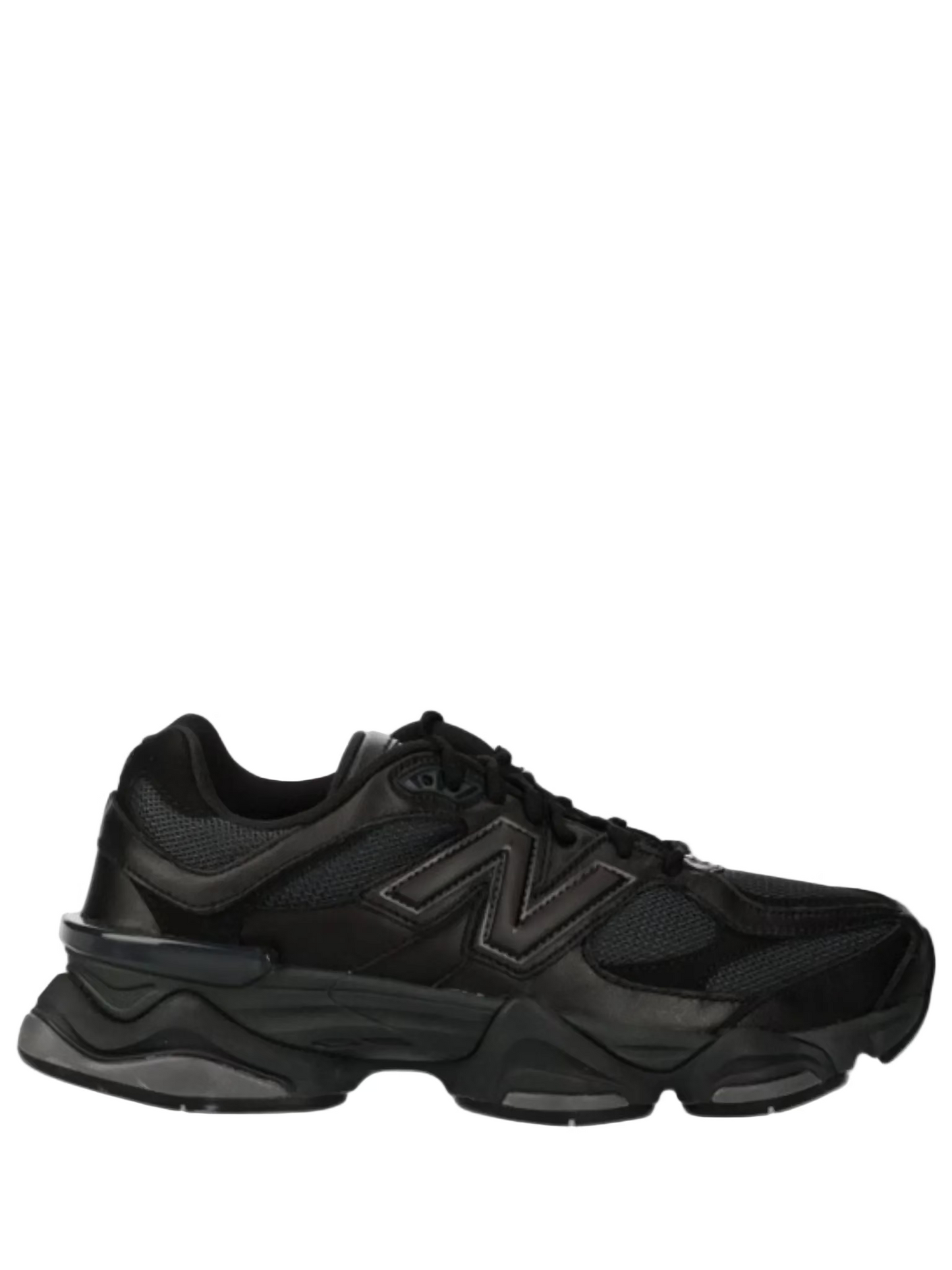 New Balance 9060 "All Black" kožne